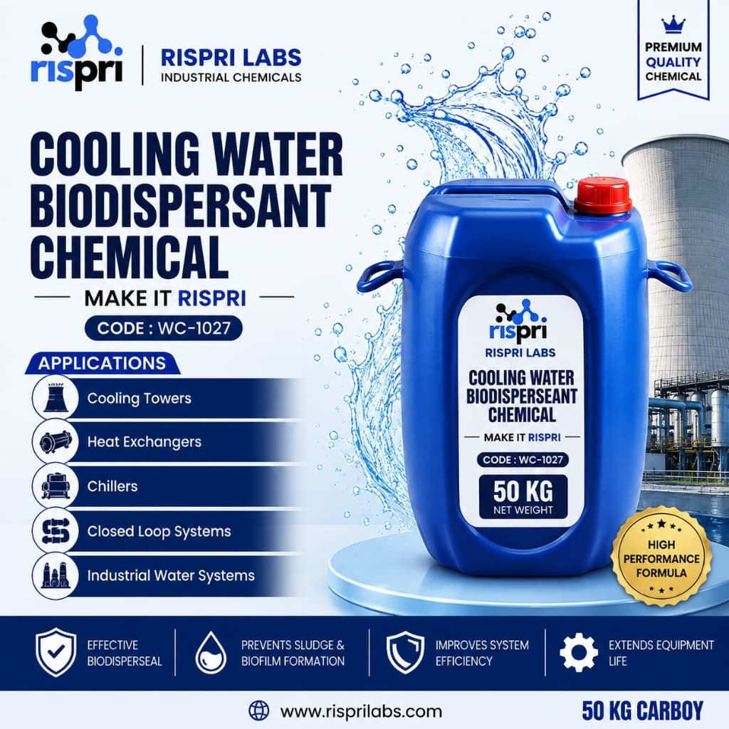 Images are for illustration purposes only. Original product packaging may differ. Cooling Water Biodispersant Chemical (WC-1027)